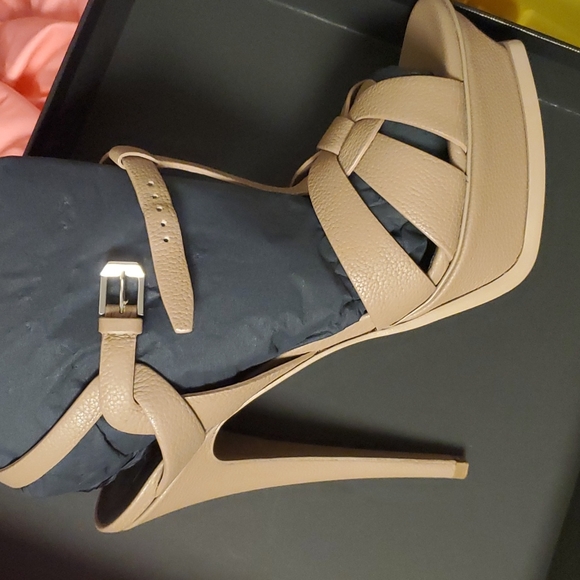 YSL Saint Laurent Tribute High Heel Sandals - Picture 9 of 13